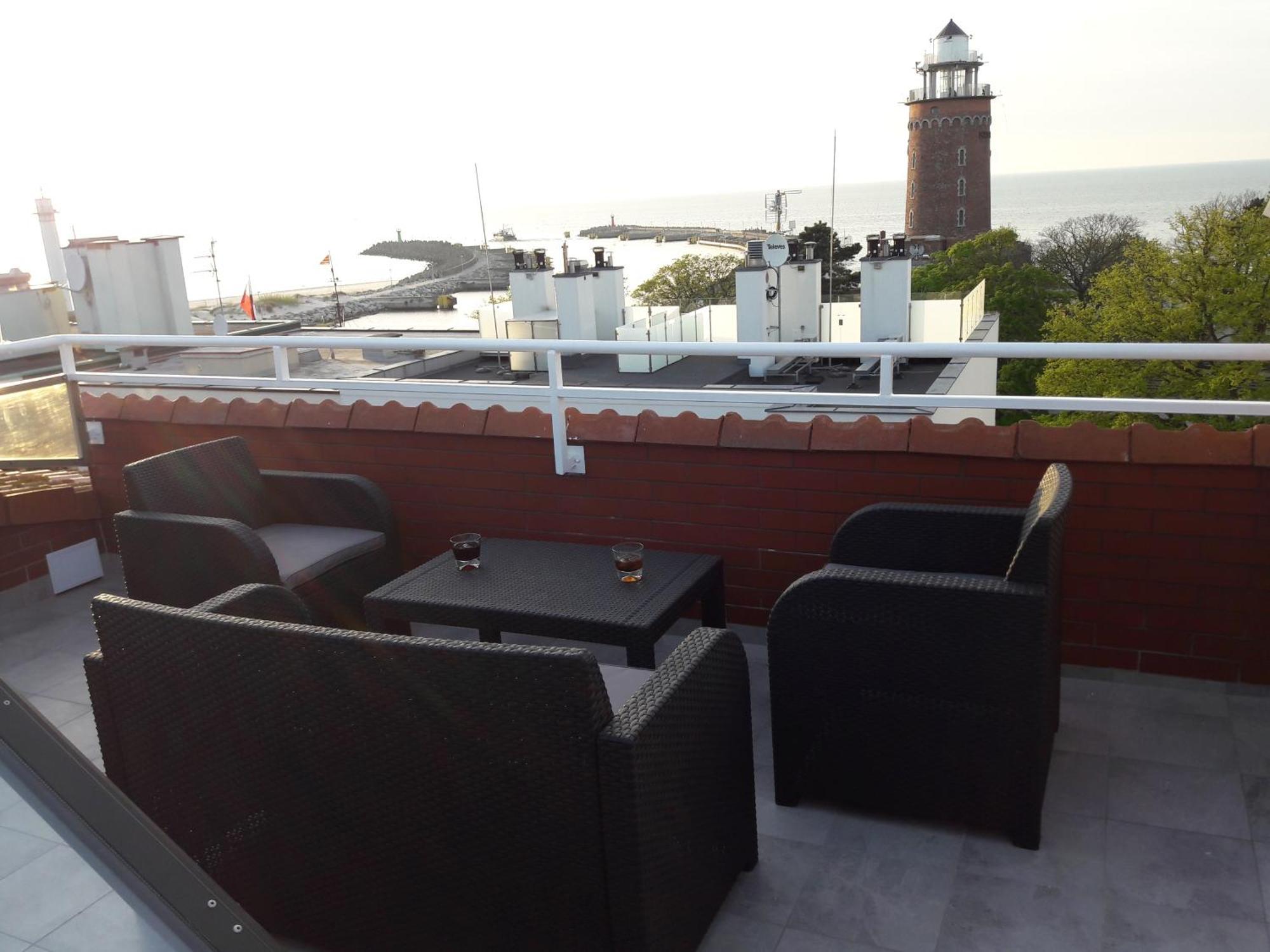 Apartament Z Widokiem Na Morze W Kolobrzegu Экстерьер фото